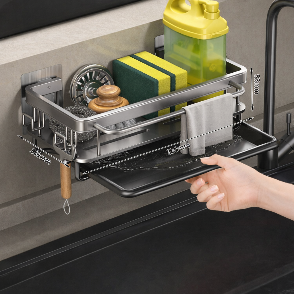 AluClean Sink Caddy