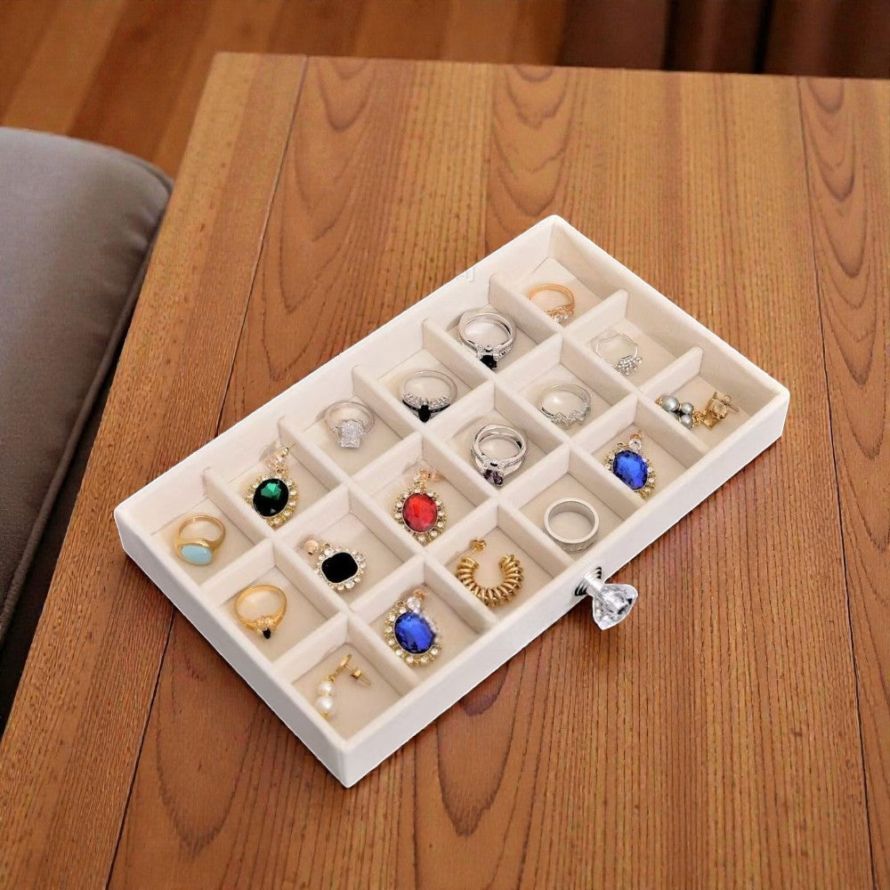 CrystalView Seven-Layer Jewellery Tower