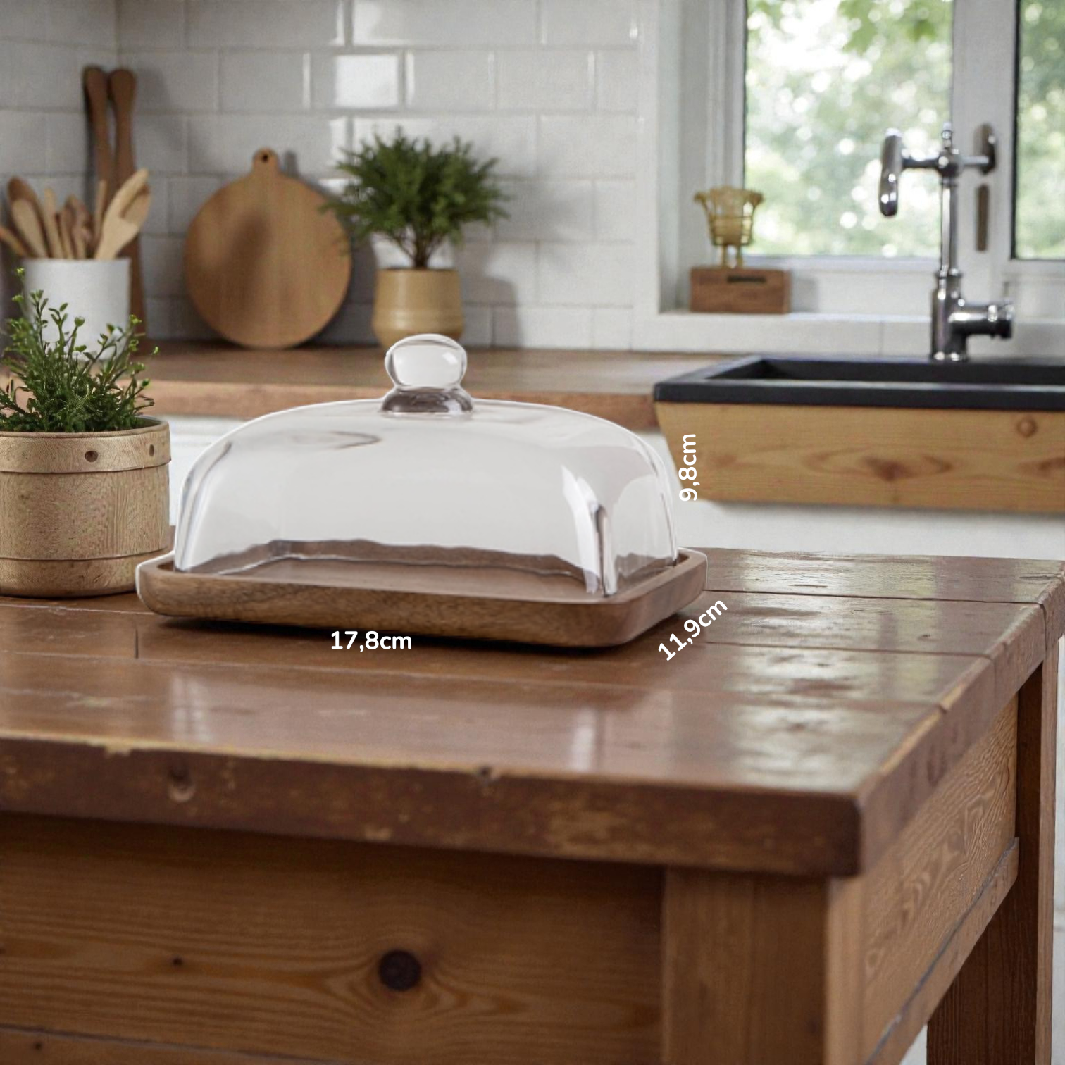 PureServe Glass Dome