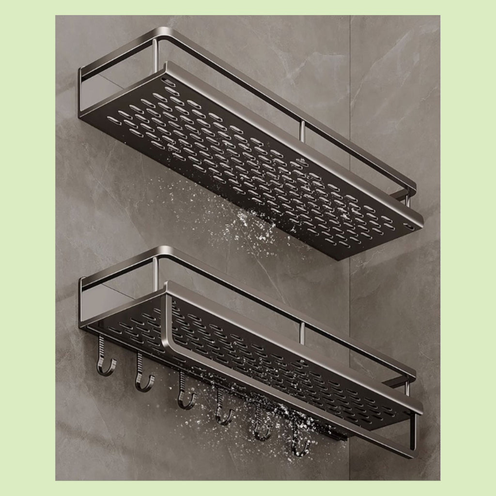 AluSpa Drill-Free Shelf