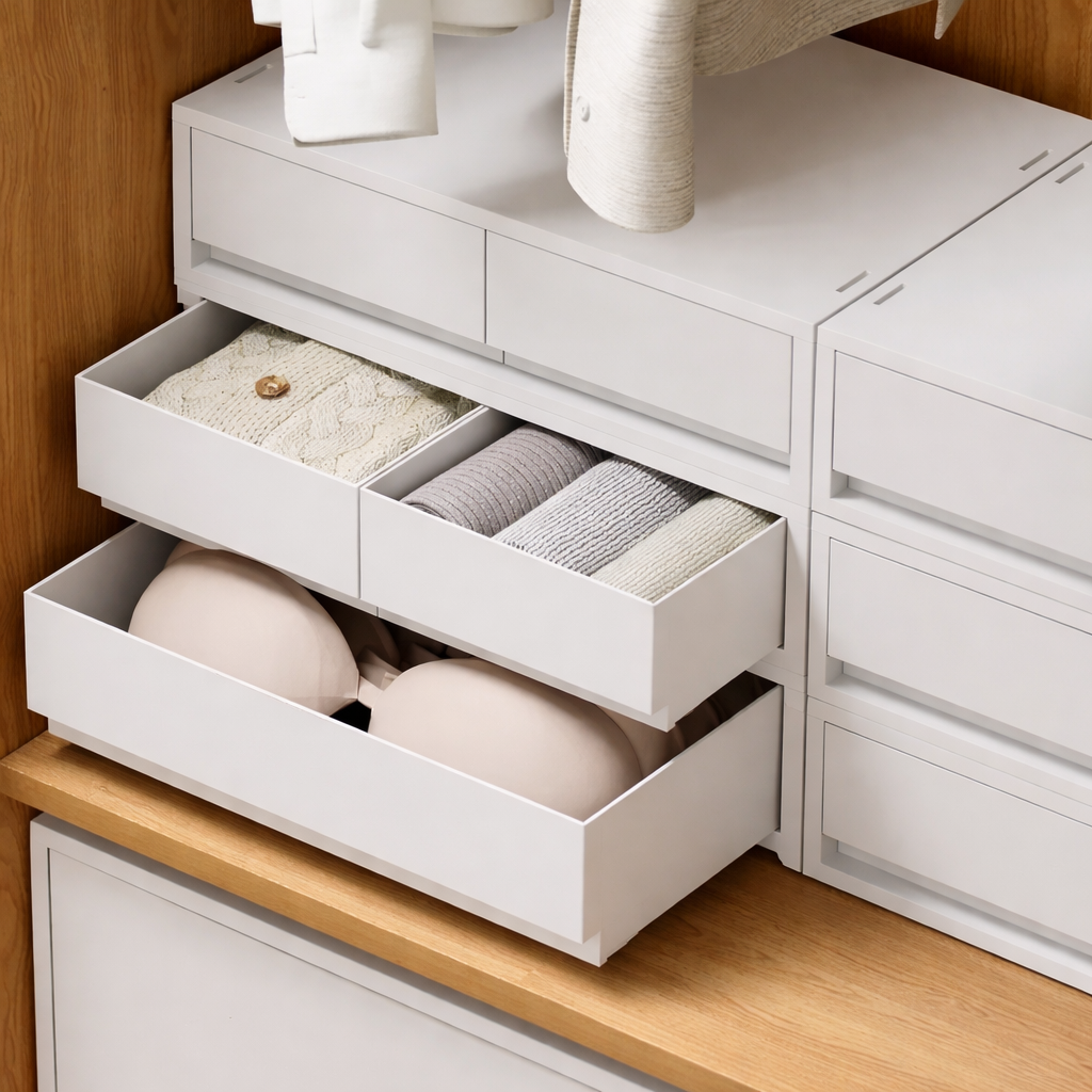 StackEase Modular Desktop Drawer