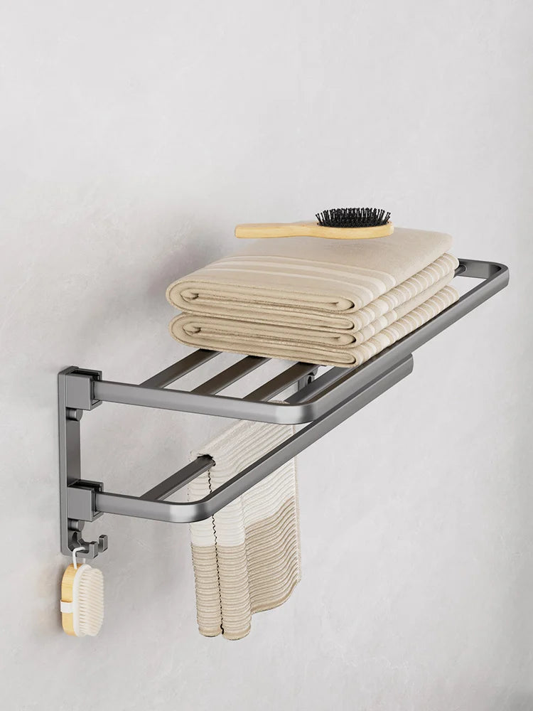AeroFold Wall-Mounted Towel Rack
