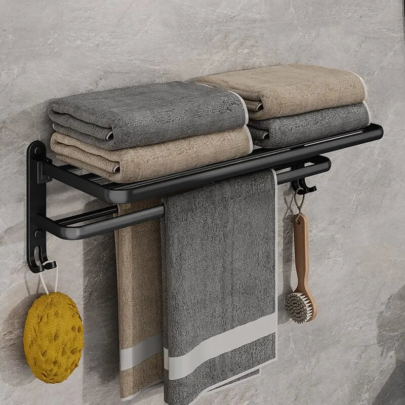 AeroFold Wall-Mounted Towel Rack