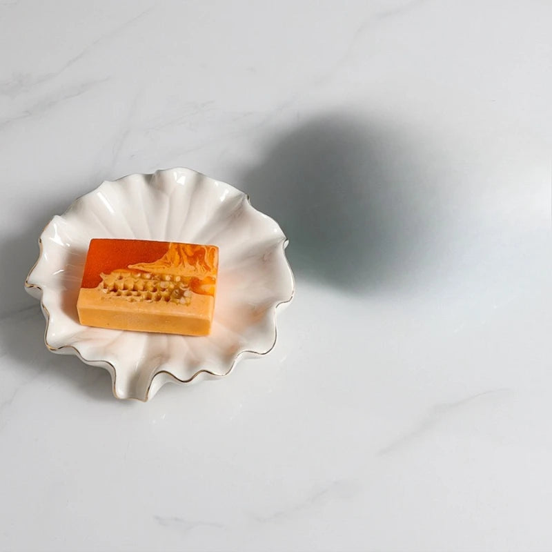 RoyalLotus Ceramic Soap Dish