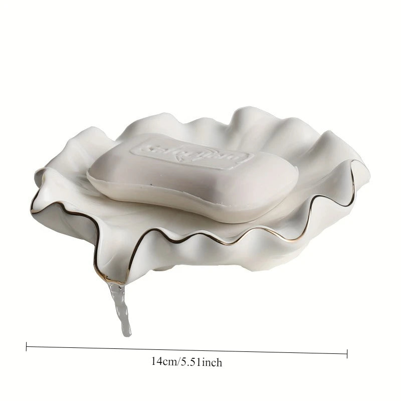 RoyalLotus Ceramic Soap Dish