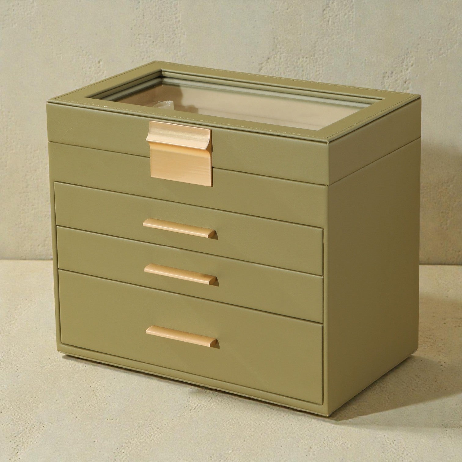 Velora Four-Tier Jewellery Chest